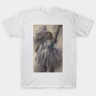 Dancer Stretching by Edgar Degas T-Shirt